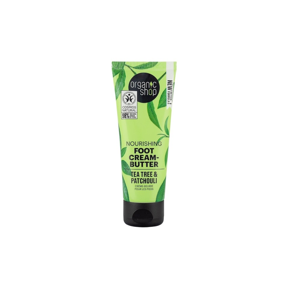 Organic Shop Nourishing Foot Cream TeaTree&Patchouli 75ml