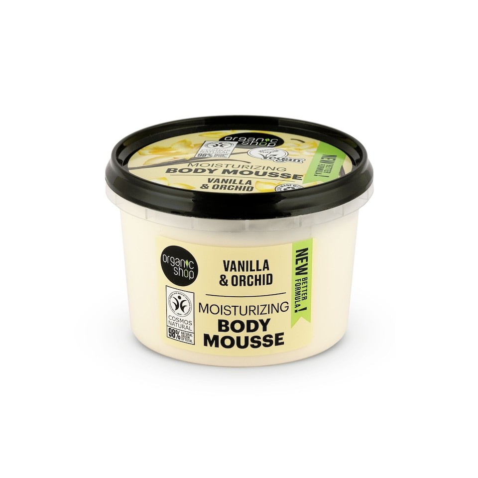 Organic Shop Moisturizing Body Mousse Vanilla&Orchid 250ml