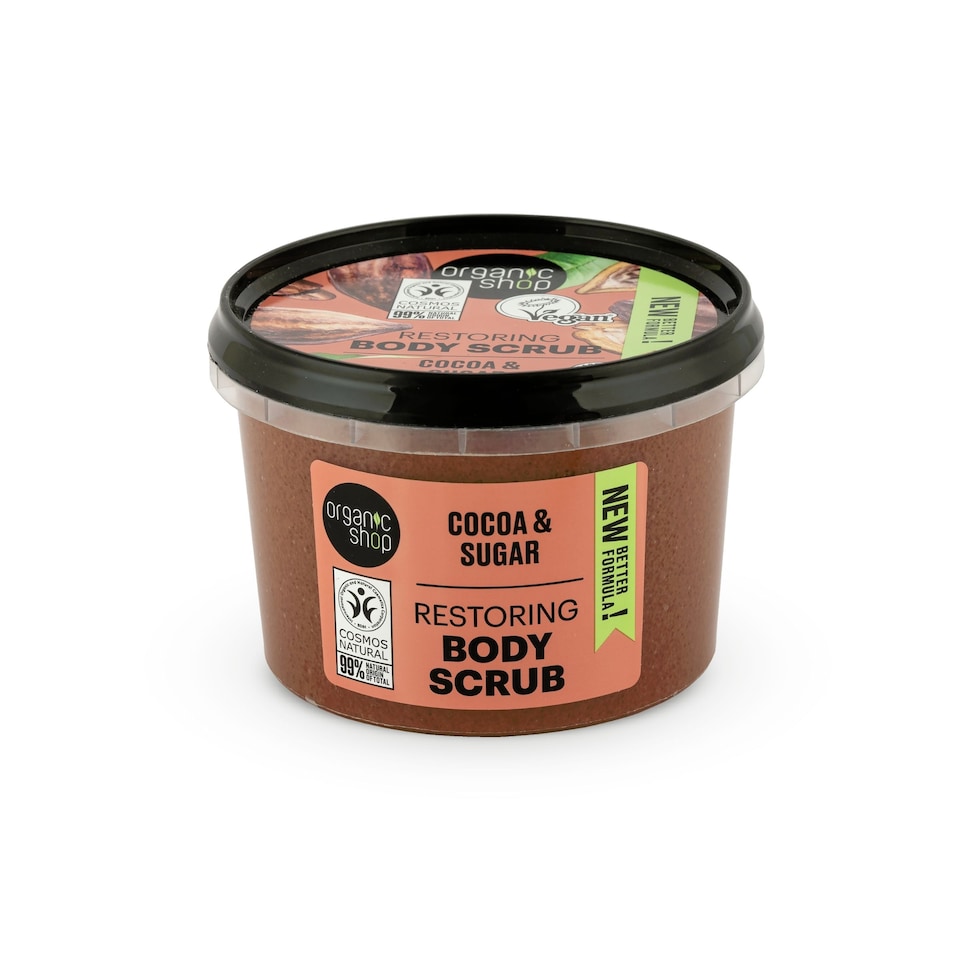 Organic Shop Restoring Body Scrub Cocoa&Sugar 250ml