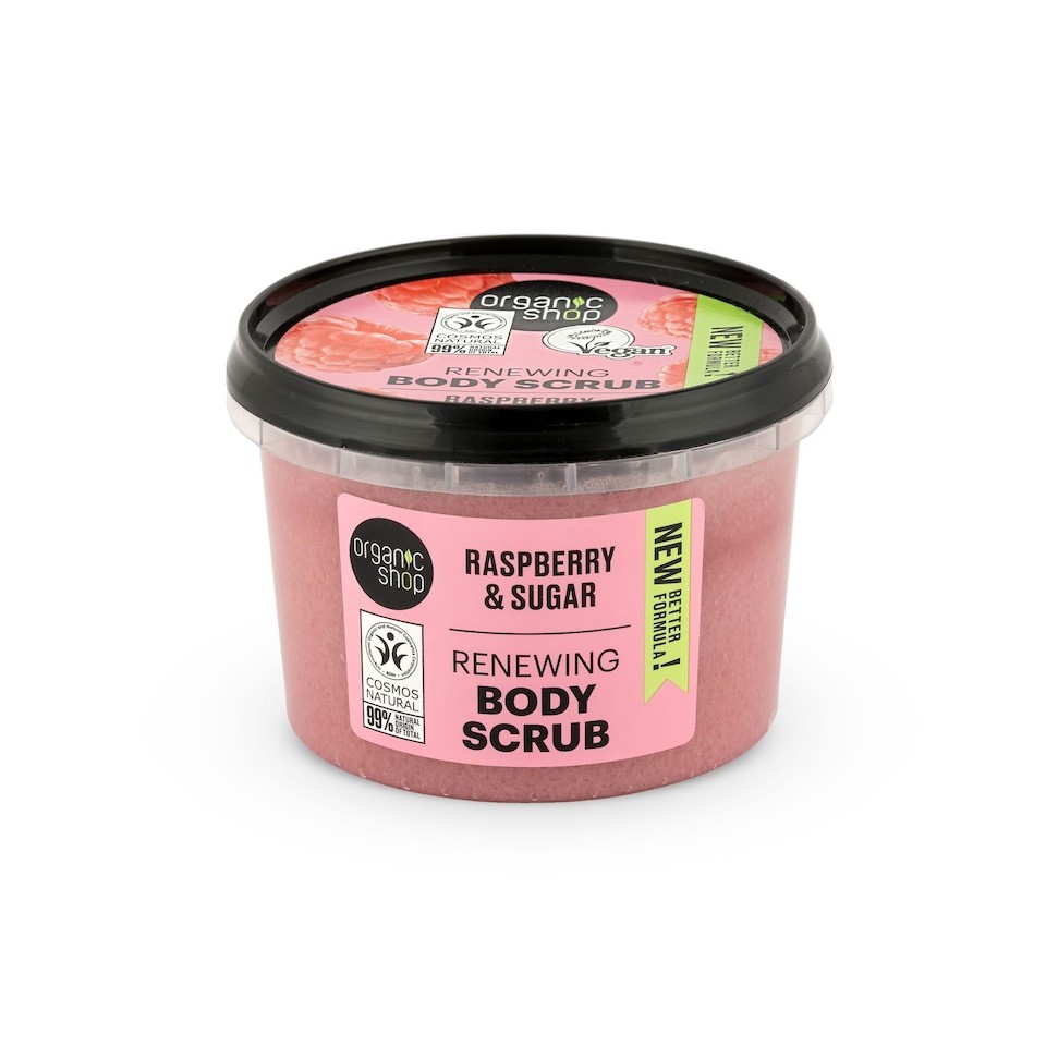Organic Shop Renewing Body Scrub Raspberry&Sugar 250ml