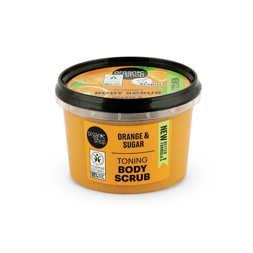 Organic Shop Toning Body Scrub Orange&Sugar 250ml