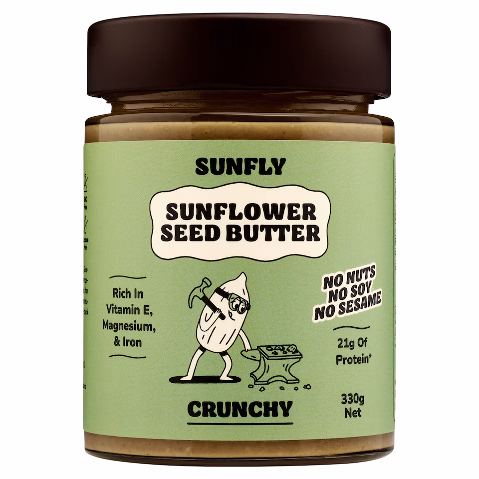 SUNFLY Sunflower seed butter Crunchy 330g