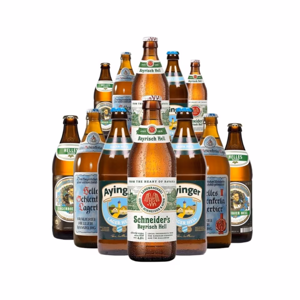 Helles Mixed German Beer case 12 x 500ml