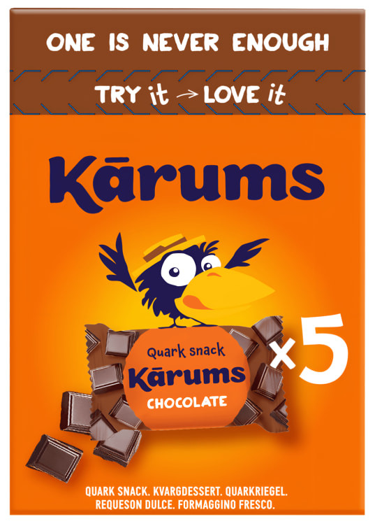 Kvargdessert m/Sjokoladesmak 225g Karums