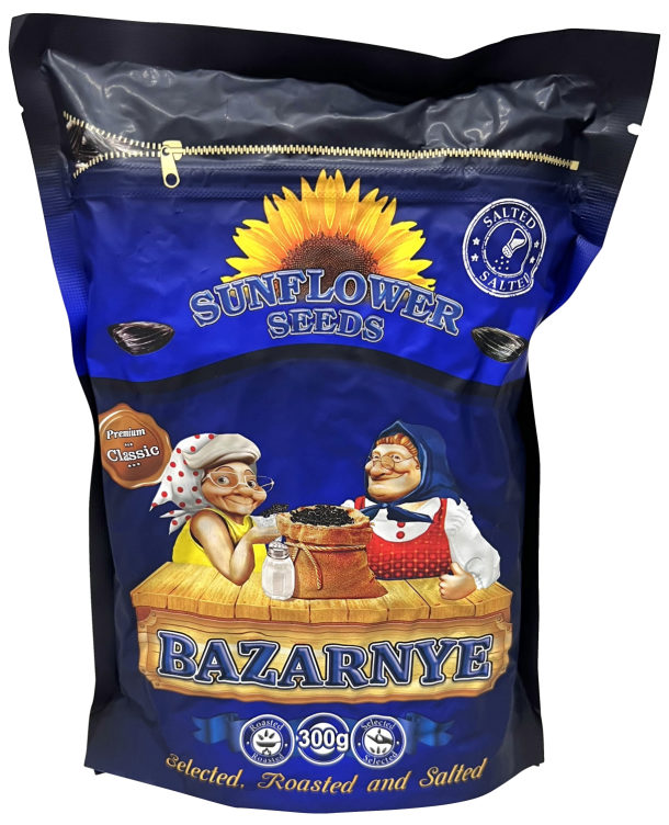 Solsikkefrø Salte 300g Bazarnye