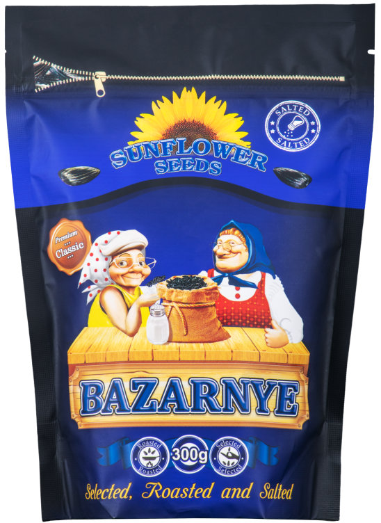 Solsikkefrø Salte 300g Bazarnye