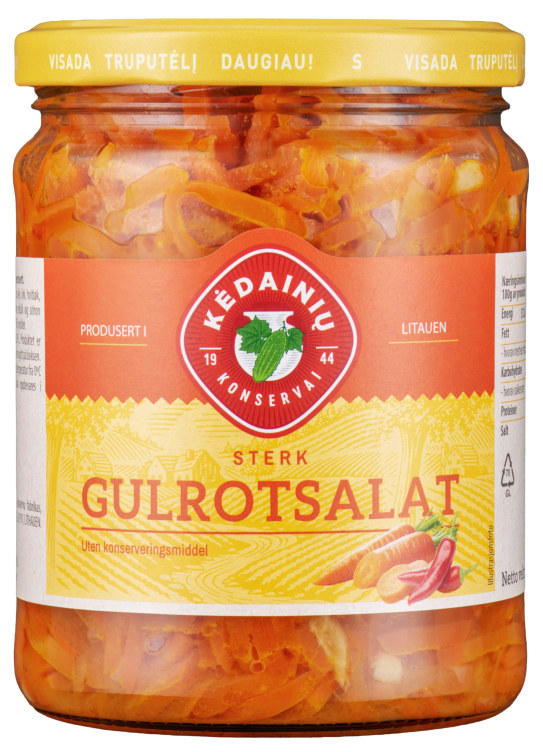 Gulrotsalat 480g Kedainiu
