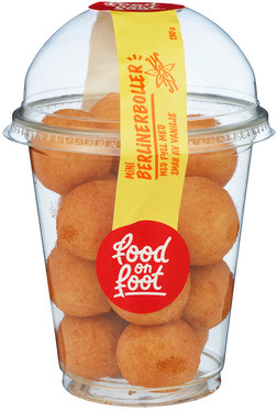 Mini Berlinerboller Vaniljefyll 130g Mantinga