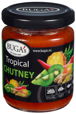 Buga's Tropical Chutney 160g