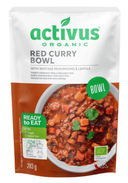 Red Curry Bowl 283g Økologisk/vegan/glutenfri Activus