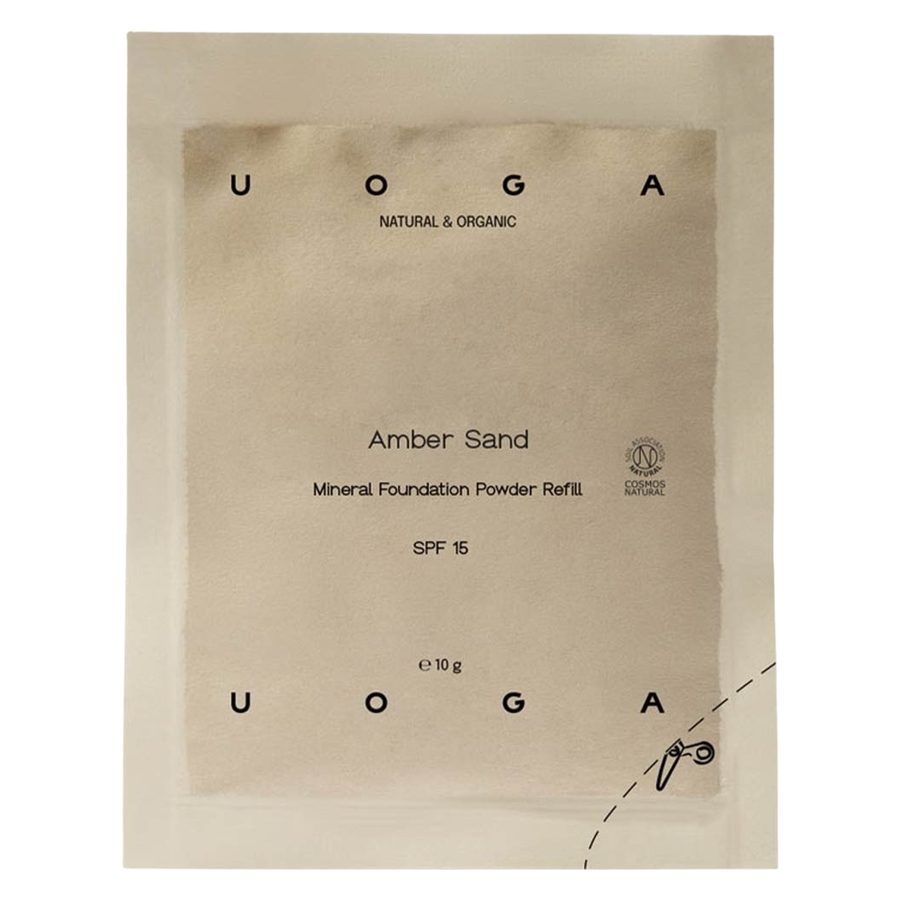 Uoga Uoga Mineral Foundation Powder Refill Amber Sand 10g