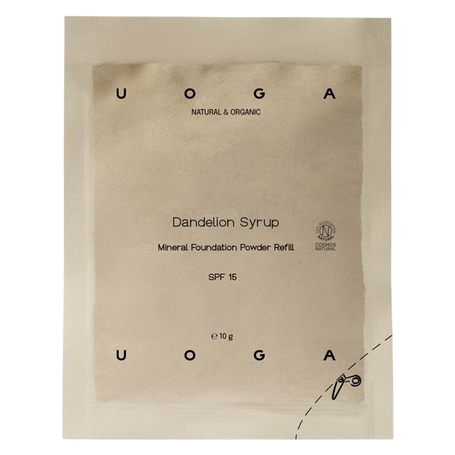 Uoga Uoga Mineral Foundation Powder Refill Dandelion Syrup 10g