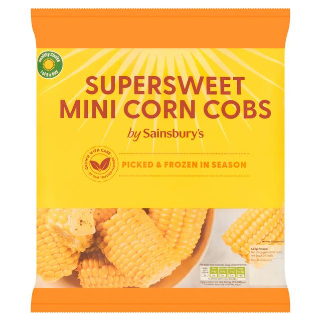Sainsbury's Supersweet Mini Corn Cobs 875g