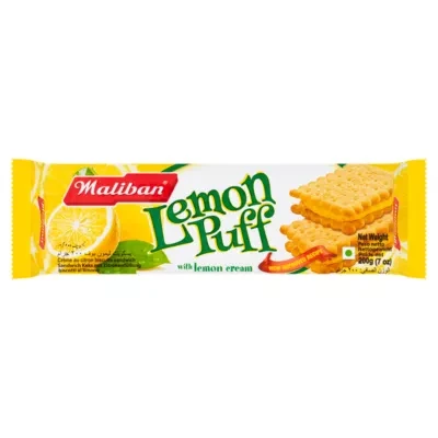 Maliban Lemon Puff with Lemon Cream 200g