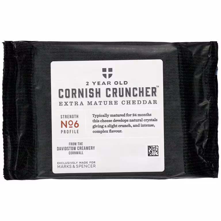 M&S 2 Year Old Cornish Cruncher Extra Mature Cheddar