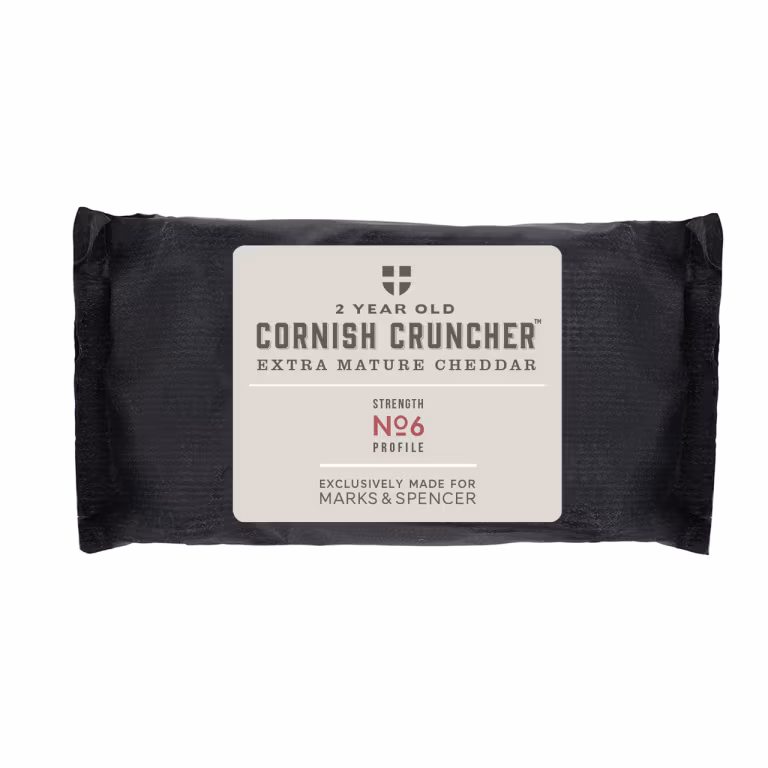 M&S 2 Year Old Cornish Cruncher Extra Mature Cheddar Cheese