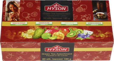 Green Tea Assortment 160g Hyson