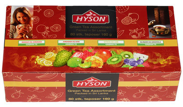 Green Tea Assortment 160g Hyson