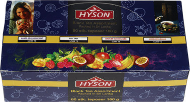 Black Tea Assortment 160g Hyson