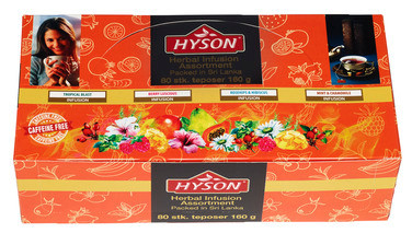 Herbal Tea Assortment 160g Hyson