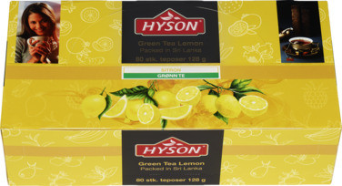 Green Tea Lemon 160g Hyson