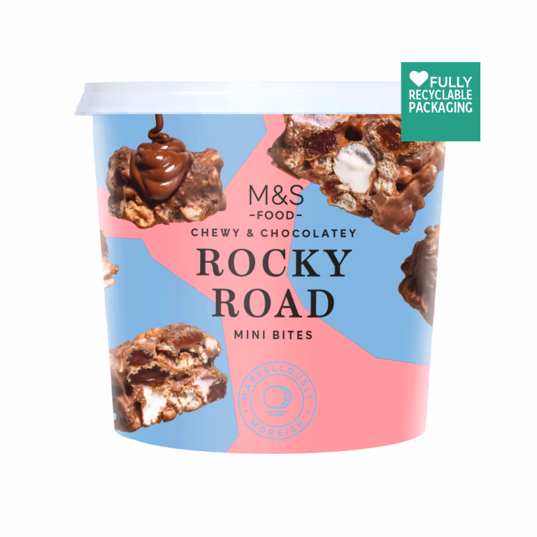 M&S Extremely Irresistible Rocky Road Mini Bites