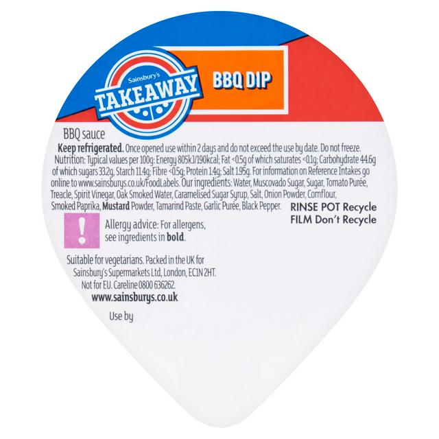 Sainsbury's Takeaway BBQ Dip 90g