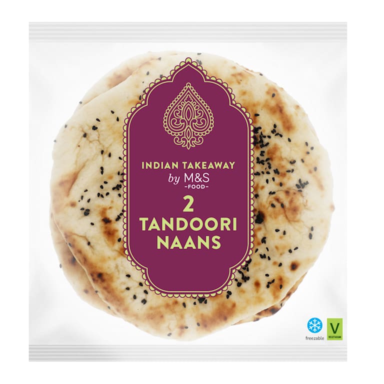 M&S Tandoori Naans