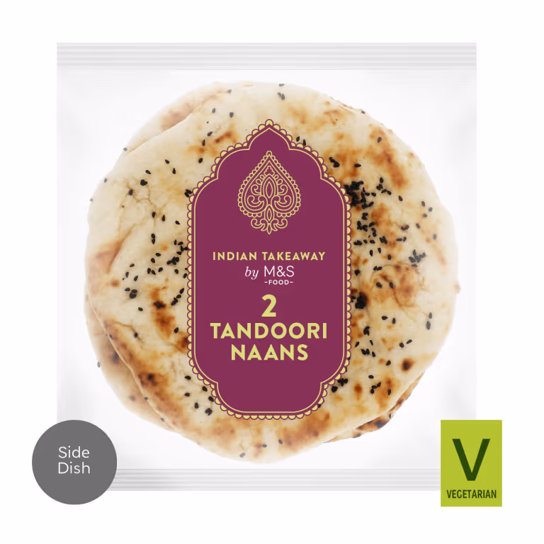 M&S Tandoori Naans