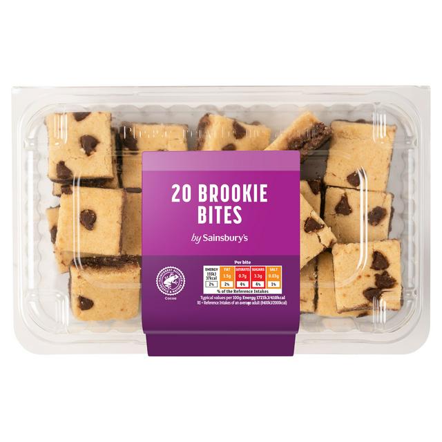 Sainsbury's 20 x Brookie Mini Bites