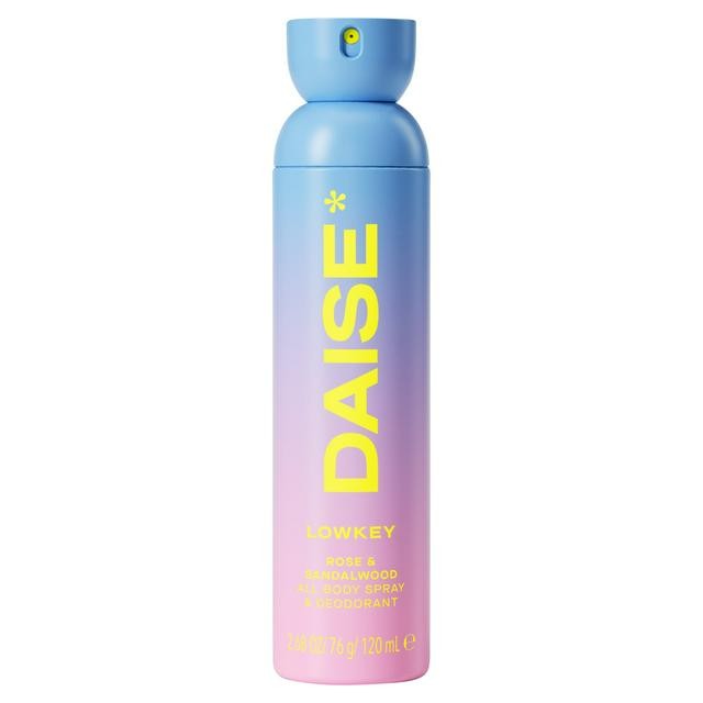 Daise All Body Spray & Deodorant in Rose & Sandalwood 120ml