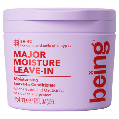 being MAJOR MOISTURE Moisturising Leave-In Conditioner 354mL