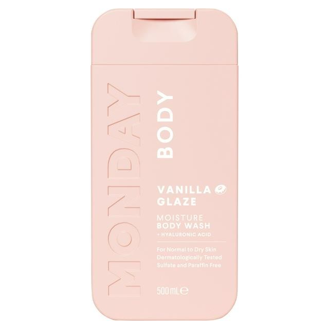 Monday Haircare 500ml Vanilla Glaze Moisture Body Wash