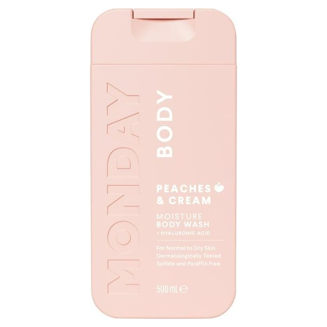 Monday Haircare 500ml Peaches & Cream Moisture Body Wash