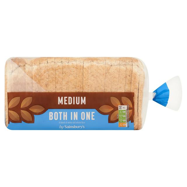 Sainsbury's Medium Both in One Bread 800g