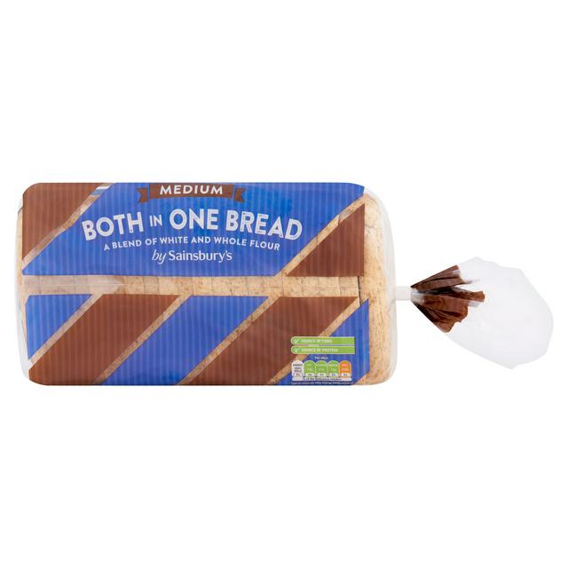 Sainsbury's Medium Both in One Bread 800g