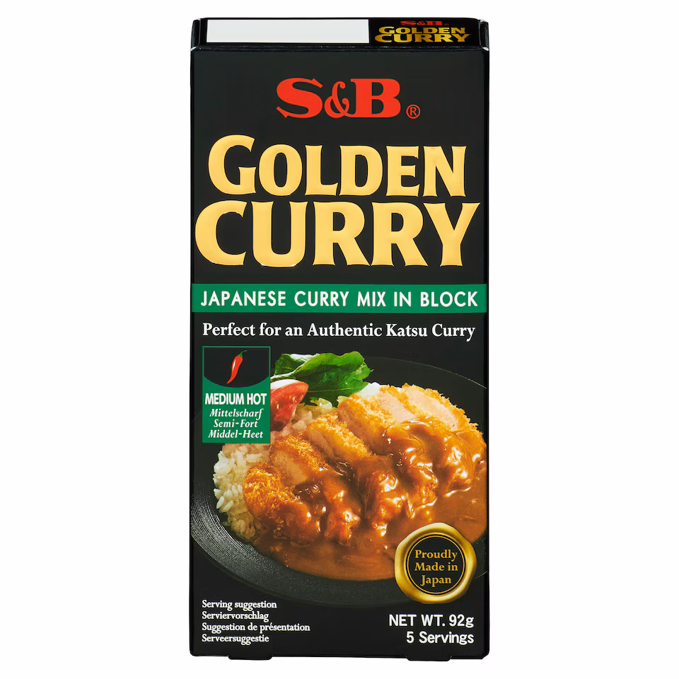 S&B GOLDEN CURRY 92G
