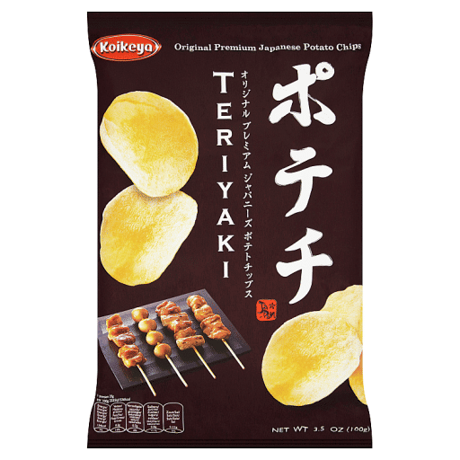 Koikeya Original Premium Japanese Potato Chips Teriyaki 100g