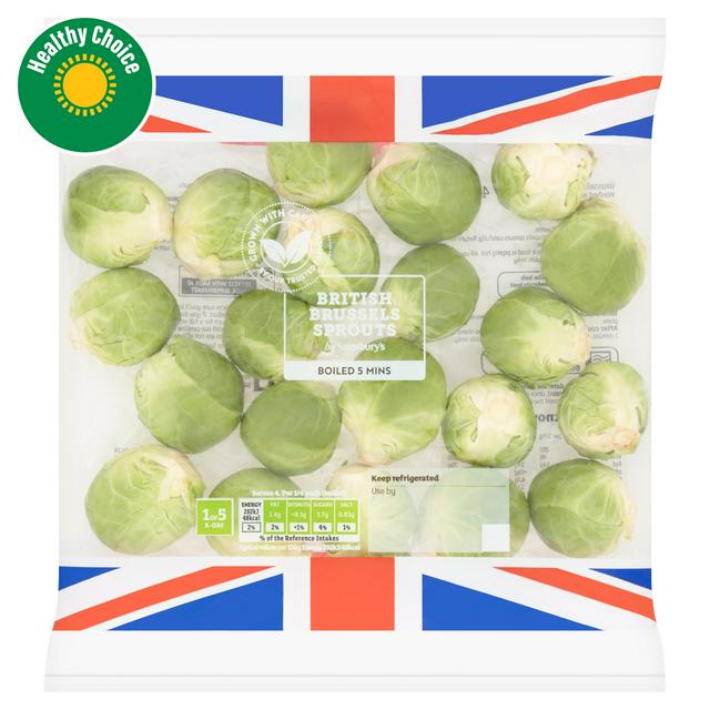 Sainsbury's British Brussels Sprouts 400g