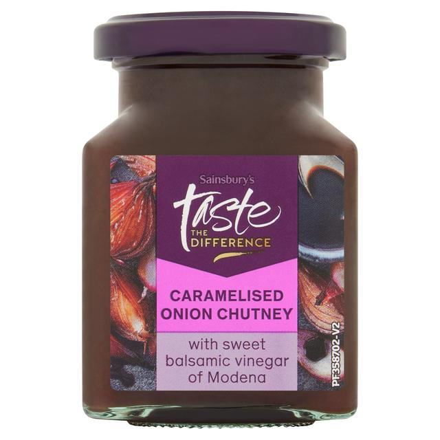 Sainsbury's Caramelised Onion Chutney, Taste the Difference 230g