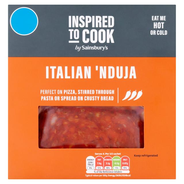 Sainsbury's Italian 'Nduja, Inspired to Cook 60g