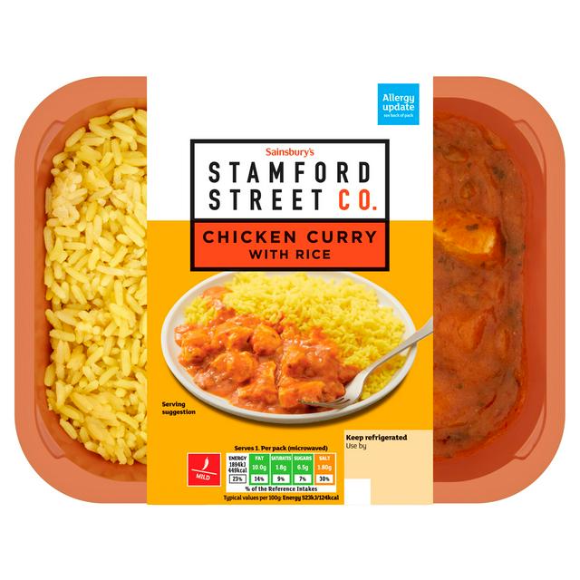 Stamford Street Co. Chicken Curry with Rice 400g