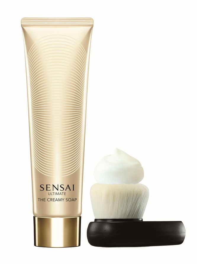Sensai Ultimate The Creamy Soap + Brush Face Cleanser 125 ml