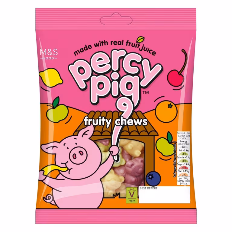 M&S Percy Pig Fruity Chews