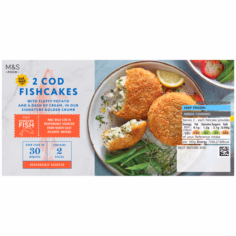 M&S Cod Fishcakes