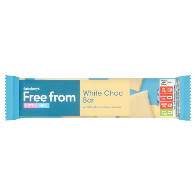 Sainsbury's Free From White Chocolate Bar 35g