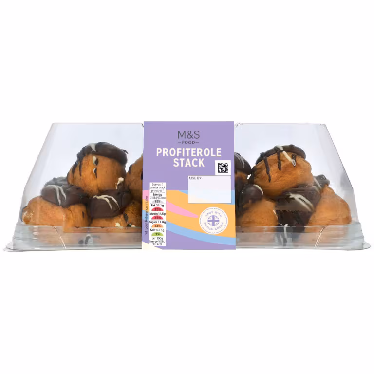 M&S Profiterole Stack