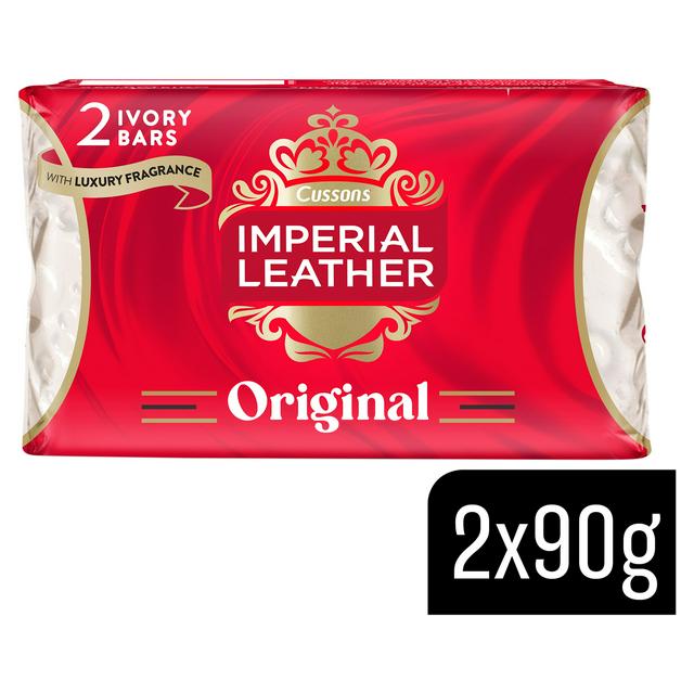 Imperial Leather 2 x 90g Original Bar Soap