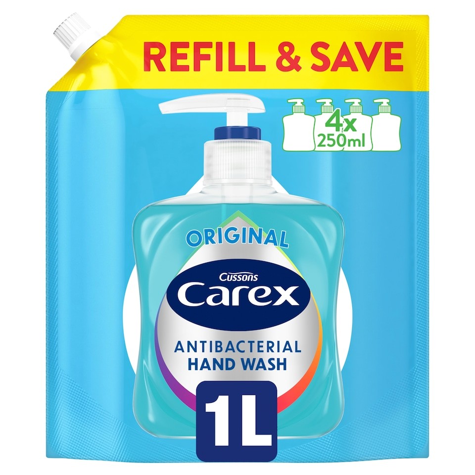 Carex Handwash Original Refill 1 Litre