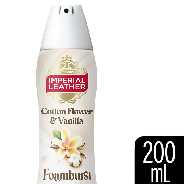 Imperial Leather 200ml Foamburst Moisturising Cotton Flower & Vanilla Body Wash